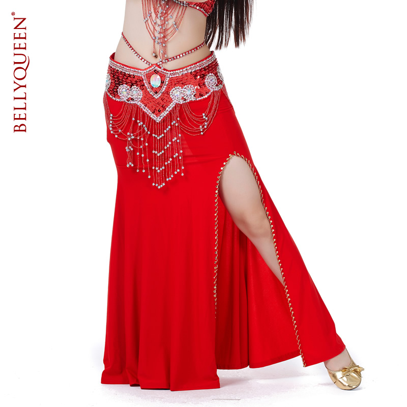 Beading Dancewear Polyester Belly Dancing Skirt Beading Dancewear Polyester Belly Dancing Skirt